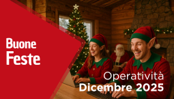 Buone Feste e felice 2026